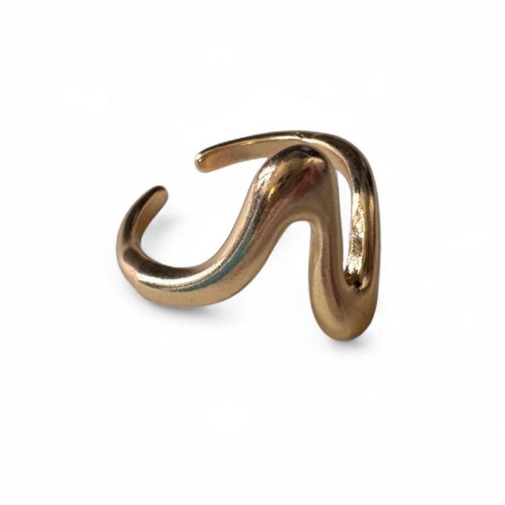 Size 8 Gold double ring #boho #festival #rings #y2k...